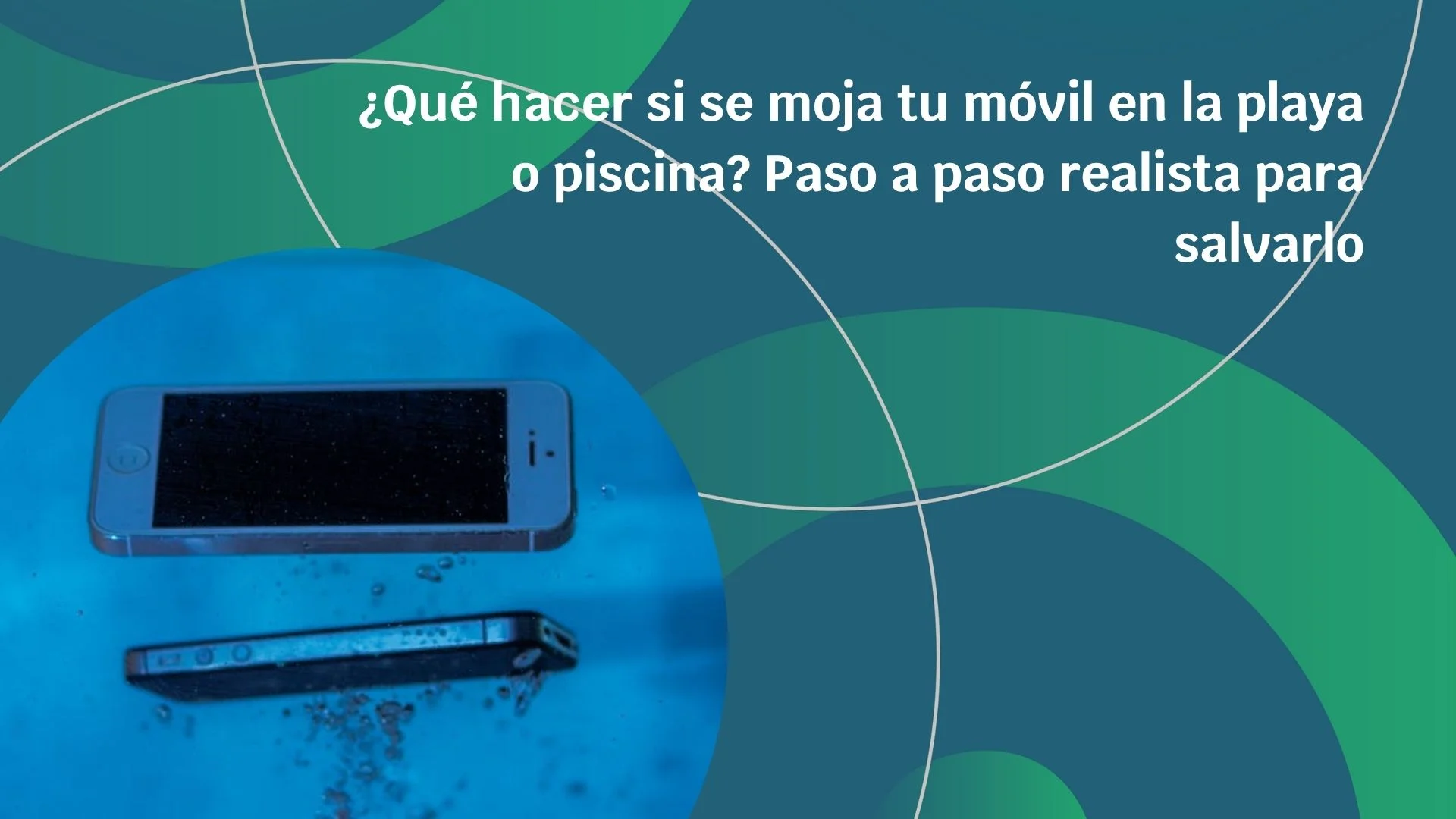 ¿Qué hacer si se moja tu móvil en la playa o piscina? Paso a paso realista para salvarlo